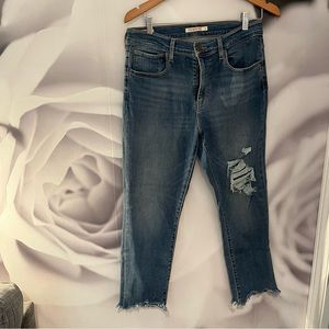 Levi’s 724 High-rise straight jeans size 31